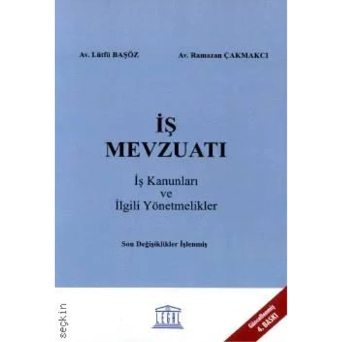 Legal Yaynevi  Mevzuat  Kanunlar ve lgili Ynetmelikler (Orta Boy) (Ltf Baz,Ramazan akmakc)