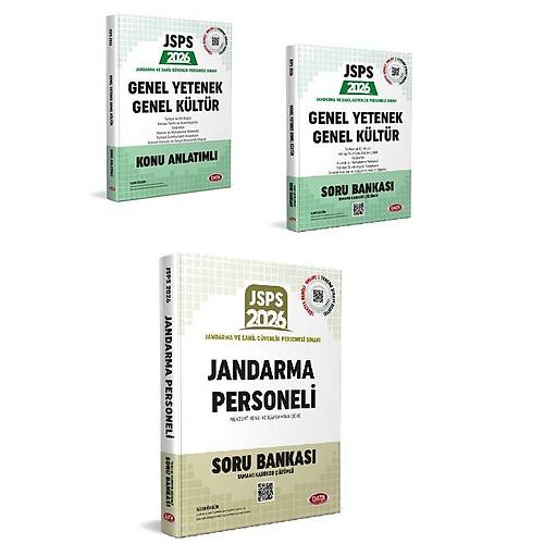 Data 2026 JSPS Genel Yetenek Genel K�lt�r Konu Anlat�ml� + Soru Bankas� 3 li Set Data Yay�nlar�