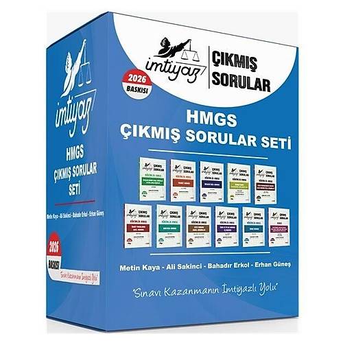 �mtiyaz 2026 HMGS ��km�� Sorular Soru Bankas� Seti ��z�ml� - Metin Kaya �mtiyaz Yay�nc�l�k