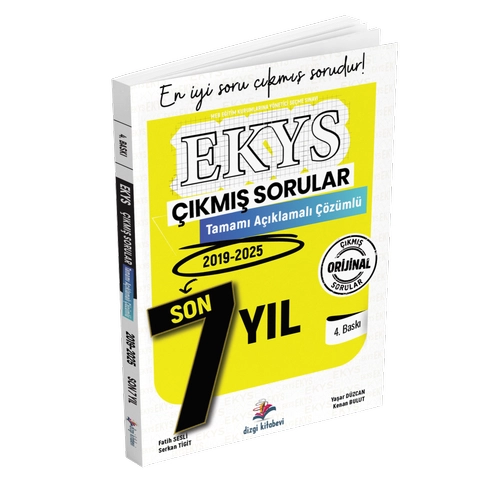 Dizgi Kitap MEB EKYS Mdr ve Mdr Yardmcl Tamam Aklamal Son 7 Yl km Sorular