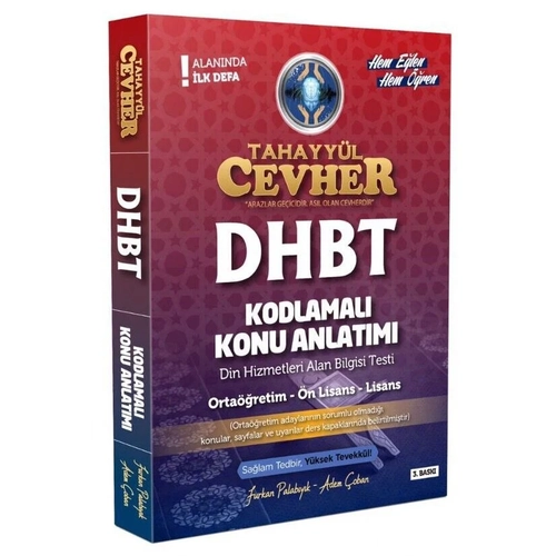 Tahayy�l DHBT CEVHER Kodlamal� Konu Anlat�ml� - Furkan Palab�y�k Tahayy�l Yay�nlar�
