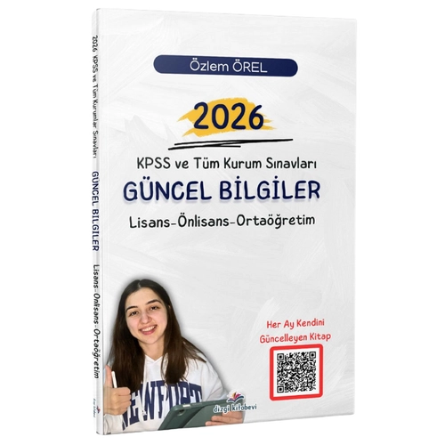 Dizgi Kitap 2026 KPSS G�ncel Bilgiler Konu Anlat�m� - �zlem �rel Dizgi Kitap