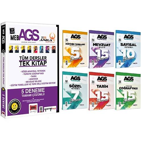 Yarg Yaynlar 2025 MEB AGS Anka Serisi Tm Dersler Tamam zml 5 Deneme +Marka Yaynlar 2025 MEB-AGS Tm Dersler 67 Deneme Seti