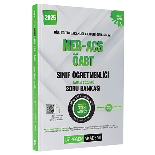 Pegem 2025 ABT Snf retmenlii Soru Bankas zml