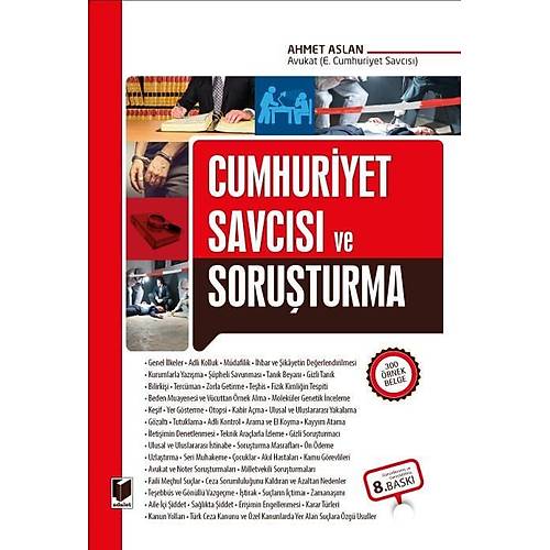 Adalet Yaynlar Cumhuriyet Savcs ve Soruturma (Ahmet Aslan) Ahmet Aslan