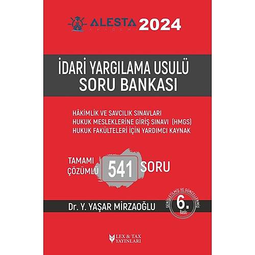 Alesta dari Yarglama Usul Hukuku Soru Bankas Yaar Mirzaolu Lex-Tax Yaynlar