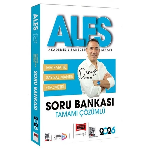 Yarg� 2026 ALES Say�sal Mant�k Matematik-Geometri Soru Bankas� ��z�ml� - Deniz Atalay Yarg� Yay�nlar�