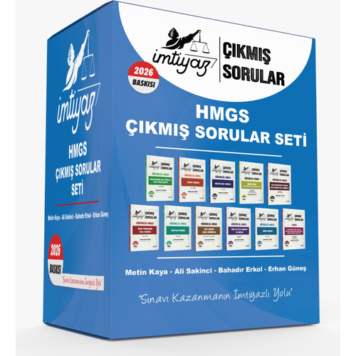 �MT�YAZ 2026 HMGS ��km�� Sorular Soru Bankas� Seti ��z�ml� Metin Kaya, Erhan G�ne�, Ali Sakinci, Bahad�r Erkol �mtiyaz Yay�nc�l�k