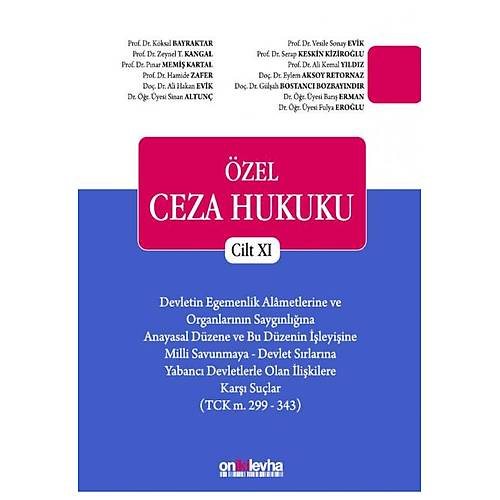On ki Levha Yaynclk zel Ceza Hukuku Cilt XI-Kksal Bayraktar