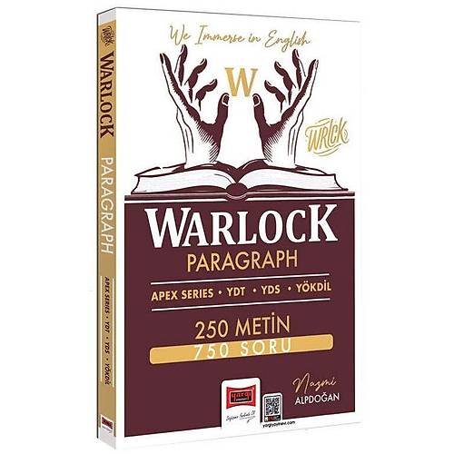 Yarg� YDT YDS Y�KD�L WARLOCK Paragraph 250 Metin 750 Soru - Nazmi Alpdo�an Yarg� Yay�nlar�