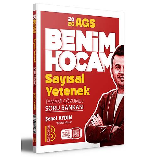 2026 AGS Say�sal Yetenek Tamam� ��z�ml� Soru Bankas� Benim Hocam Yay�nlar�