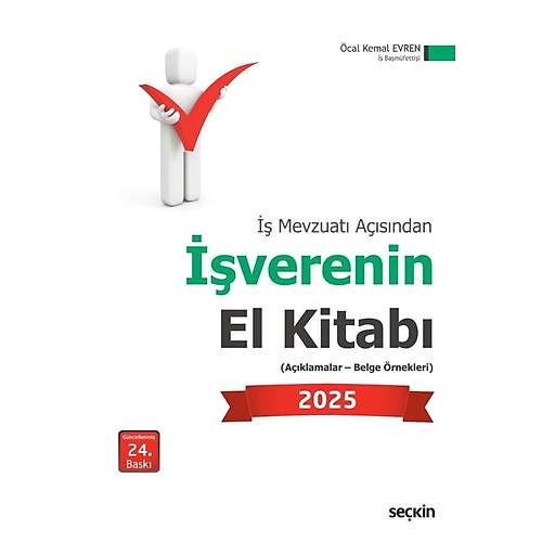 Sekin Yaynevi verenin El Kitab 2025 (cal Kemal Evren)