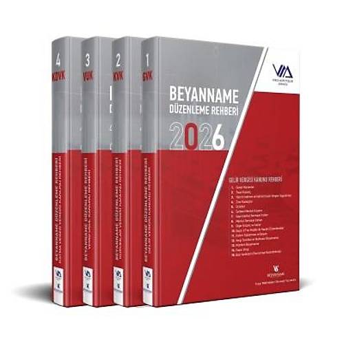 VMD 2026 Beyanname D�zenleme Rehberi Seti Vergi M�fetti�leri Derne�i Yay�nlar�