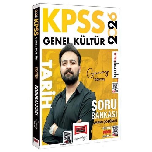 Yarg Yaynlar 2026 KPSS Tarih Soru Bankas zml - Gnay Gkta