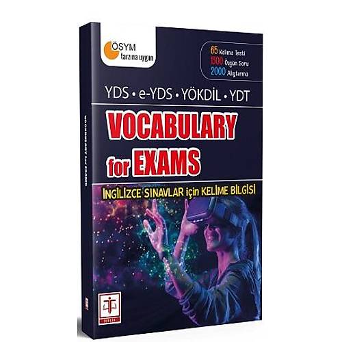 Tercih Kitabevi-YDS e-YDS YÖKDİL YDT- Vocabulary For Exams-Yasin Aslan