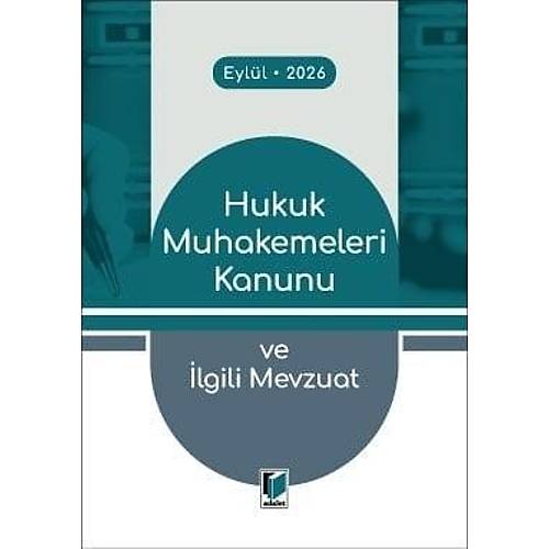 Adalet Yay�nevi Hukuk Muhakemeleri Kanunu ve �lgili Mevzuat (Cep Kitab�) G�rsel Yalva�