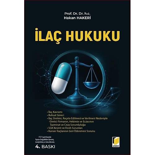 Adalet Yay�nevi �la� Hukuku (Hakan Hakeri) Hakan Hakeri