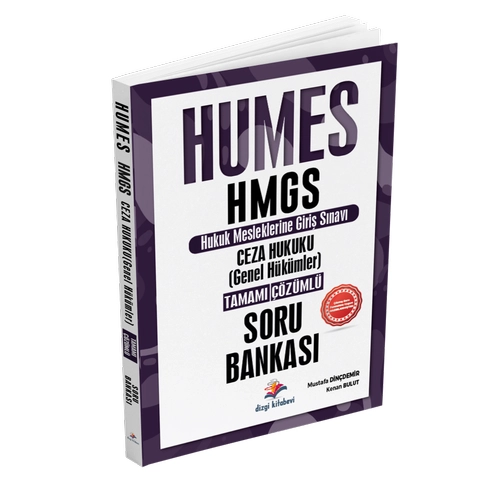 Dizgi Kitap 2025 Humes HMGS Ceza Hukuku Genel H�k�mler Tamam� ��z�ml� Soru Bankas�-Mustafa Din�demir, Kenan Bulut