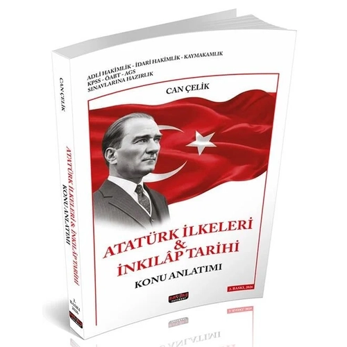 Sava� 2026 Atat�rk �lkeleri ve �nk�lap Tarihi Konu Anlat�m� 2. Bask� - Can �elik Sava� Yay�nlar�