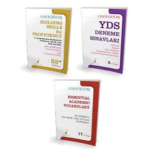 2025 Pelikan-YDS Tam Haz�rl�k Seti �ngilizce Anlat�ml� Gramer + Kelime + Deneme (Cesur �zt�rk) Pelikan Yay�nevi