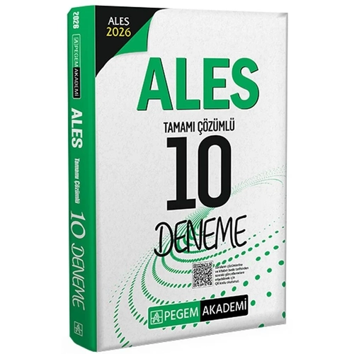 Pegem 2026 ALES 10 Deneme ��z�ml� Pegem Akademi Yay�nlar�
