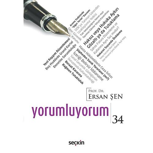 Sekin Yaynclk Yorumluyorum 34 Ersan en