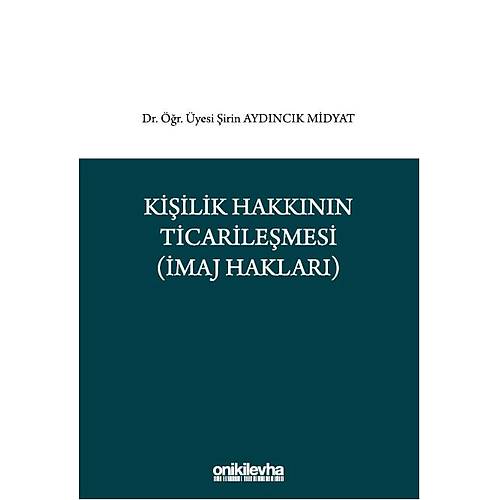 On ki Levha Yaynclk Kiilik Hakknn Ticarilemesi (maj Hakk) irin Aydnck Midyat