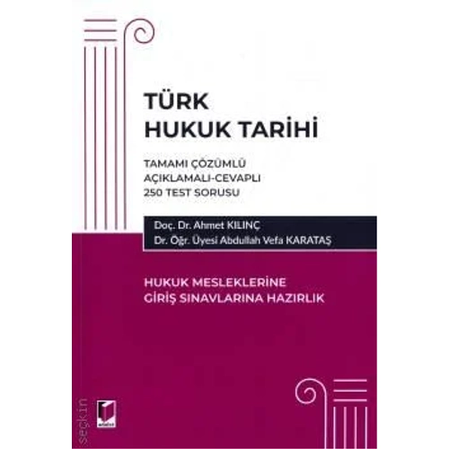 Adalet Yay�nevi T�rk Hukuk Tarihi Hukuk Mesleklerine Giri� S�nav�na Haz�rl�k (�ner Y�ld�r�m)