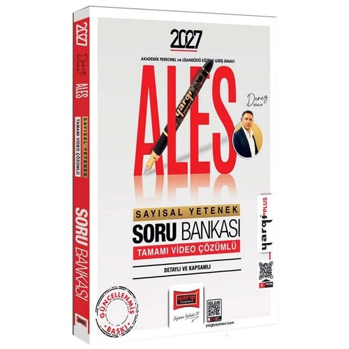 Yarg� 2027 ALES Say�sal Yetenek Soru Bankas� ��z�ml� - Deniz Atalay Yarg� Yay�nlar�