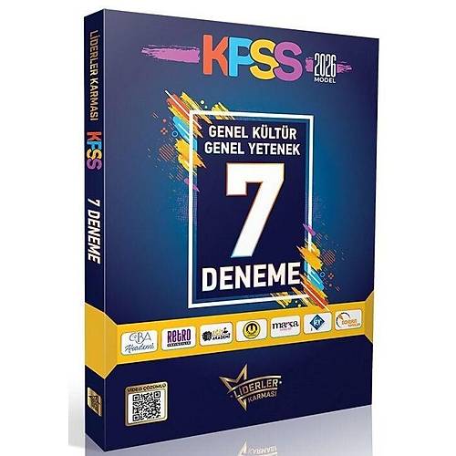 Liderler Karmas� 2026 KPSS Genel Yetenek Genel K�lt�r 7 Deneme ��z�ml� Liderler Karmas�