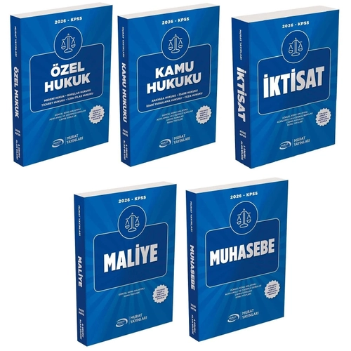 Murat 2026 KPSS A Grubu Konu Anlat�ml� 5 li Set Murat Yay�nlar�