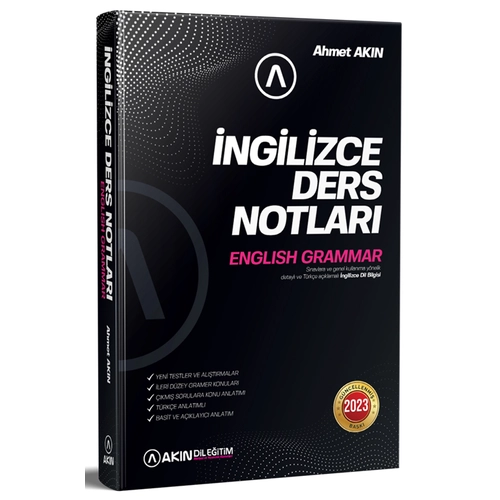 Ak�n Dil 2023 YDS YKSD�L �ngilizce Grammar Ders Notlar� Ak�n Publishing