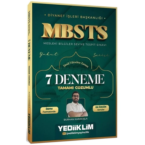 Yediiklim 2026 MBSTS 7 Deneme ��z�ml� - Burhan Karak��la Yediiklim Yay�nlar�
