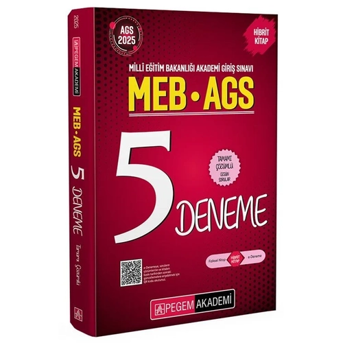 Pegem 2025 MEB-AGS 5 Deneme zml