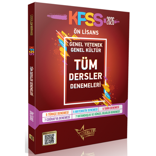 Liderler Karmas� 2026 KPSS �n Lisans 29 Deneme ��z�ml� Liderler Karmas�