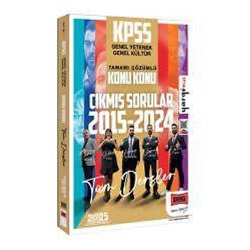 Yarg Yaynlar 2025 KPSS GK-GY 2015-2024 Tamam zml Konu Konu km Sorular