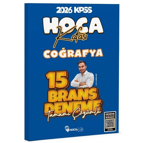 Hoca Kafas� 2026 KPSS Co�rafya 15 Deneme ��z�ml� - Ak�n Arslan Hoca Kafas� Yay�nlar�