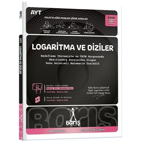 Bar�� YKS AYT Matematik Fasik�lleri Logaritma ve Diziler Konu Anlat�ml� Soru Bankas� Bar�� Yay�nlar�