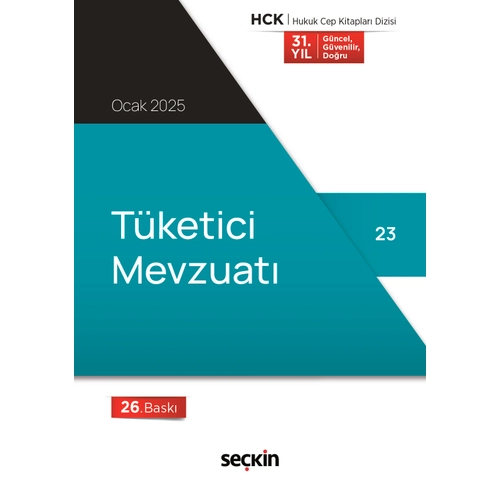Sekin Yaynclk Tketici Haklar Mevzuat 2025 (Cep Kitab)