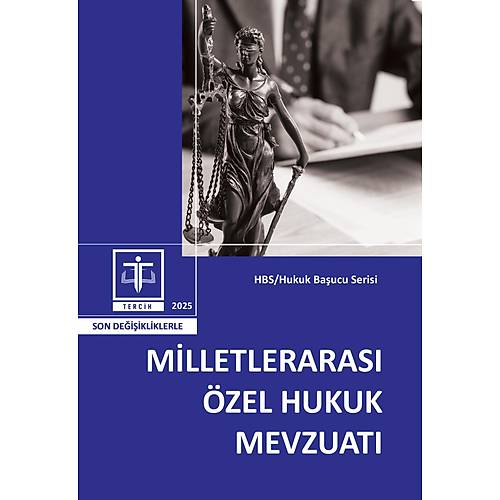 Tercih Yaynclk Milletleraras zel Hukuk Mevzuat 2025 (Cep Boy)