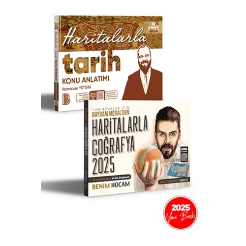 Benim Hocam 2025 KPSS-Meb Ags- Haritalarla Corafya ve Tarih Set