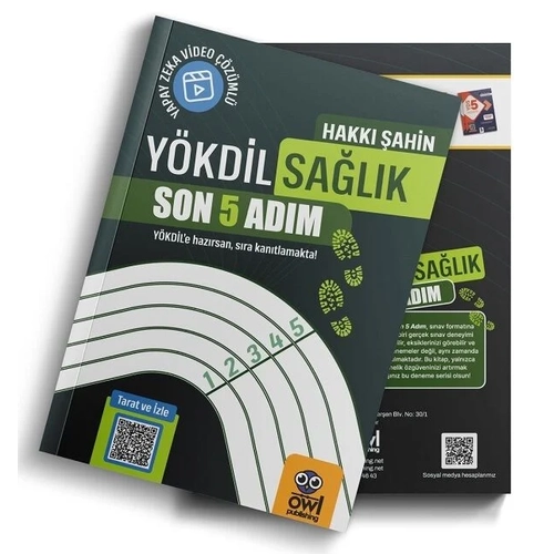 Owl Publishing Y�KD�L Sa�l�k Son 5 Ad�m ��z�ml� - Hakk� �ahin Owl Publishing