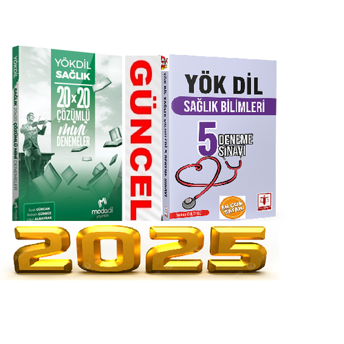 Tercih Yay�nevi Sa�l�k Bilimleri 5 Deneme S�nav� (Volkan G�lgesiz)+Modadil Yay�nlar� Y�KD�L Sa�l�k Bilimleri 20x20 Mini Denemeler