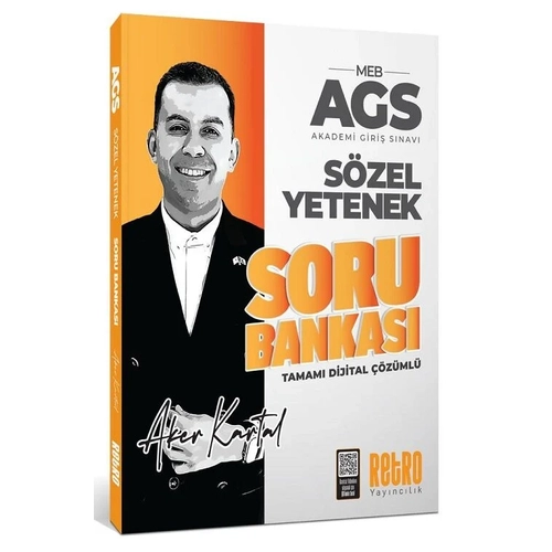 Retro 2026 MEB-AGS S�zel Yetenek Soru Bankas� ��z�ml� - Aker Kartal Retro Yay�nc�l�k
