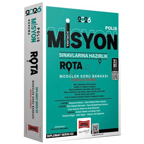 Yarg� 2026 Polis Misyon Koruma Rota Soru Bankas� ��z�ml� Mod�ler Set Yarg� Yay�nlar�