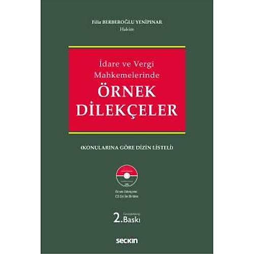 Sekin Yaynevi dare ve Vergi Mahkemelerinde rnek Dilekeler (Filiz Berberolu Yenipnar)
