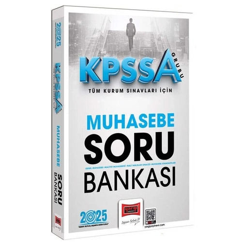 Yarg Yaynlar 2025 KPSS-A Grubu Tm Kurum Snavlar in Muhasebe Soru Bankas