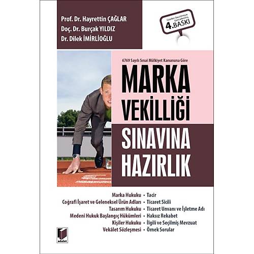 Adalet Yay�nevi Marka Vekilli�i S�nav�na Haz�rl�k Hayrettin �a�lar