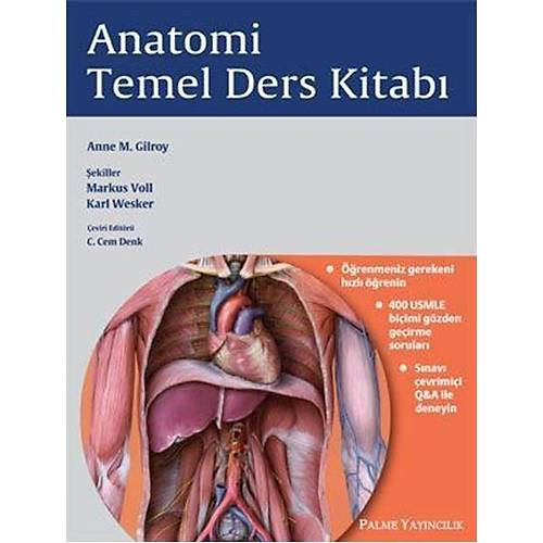 Palme Yayınevi Anatomi Temel Ders Kitabı Cem Denk