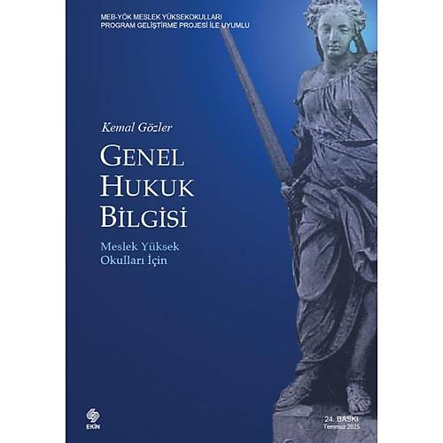 Ekin Yay�nlar� Genel Hukuk Bilgisi Meslek Y�ksek Okullar� ��in (Kemal G�zler)
